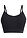 Bustier Feel Comfort sin costuras de canalé - Negro - bonprix