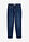 Vaqueros mom, high waist, low stretch, cropped - Denim oscuro desgastado - bonprix