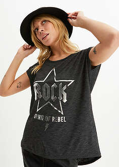 Camiseta larga de suave mezcla de viscosa