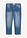 Vaqueros slim fit, talle medio, cropped - Azul piedra usado - bonprix