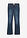 Vaqueros bootcut mid waist, elásticos - Azul marino desgastado - bonprix