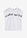 Camiseta holgada de algodón orgánico puro - Blanco con frase - bonprix