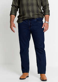 Vaqueros classic fit con cintura elástica, straight