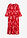 Vestido largo de viscosa fluida - fresa/rosa loto con flores - bonprix