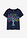 Camiseta estampada de algodón orgánico - Azul marino estampado - bonprix