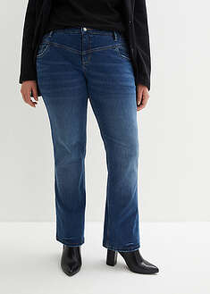 Vaqueros bootcut mid waist, elásticos