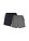 Pantalón corto de pijama con algodón (2 unidades) - Gris jaspeado-azul oscuro - bonprix