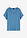 Camiseta de mezcla de viscosa fluida - Azul mate - bonprix