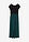 Vestido de punto de viscosa - Negro-verde oscuro - bonprix