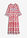 Vestido largo de viscosa fluida - blanco/rosa caliente/azul - bonprix