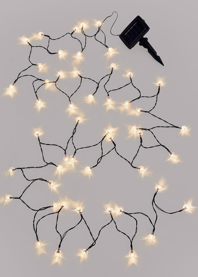 Cadena de luces solares