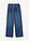 Vaqueros wide leg, cropped, high waist, con cintura cómoda - Azul piedra - bonprix