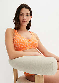 Sujetador sin aros con suave algodón orgánico (2 unidades)