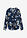 Blusa tipo túnica - Azul marino-azul de flores - bonprix