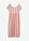 Vestido midi de algodón orgánico puro - rosa pastel - bonprix