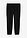 Pantalón de muselina de algodón puro con corte regular y tapered - Negro - bonprix