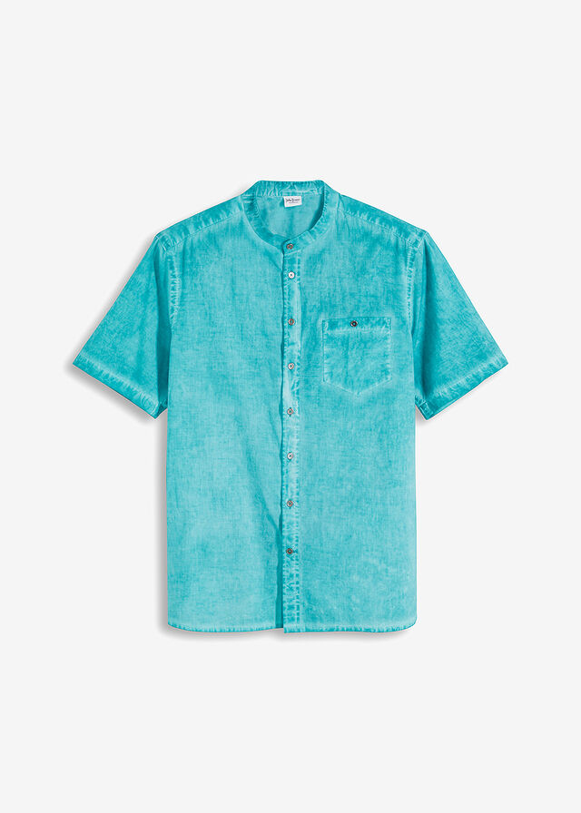 Camisa de manga corta con aspecto lavado