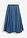 Falda vaquera, high waist, cintura cómoda, de algodón orgánico - Azul piedra - bonprix