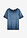 Camiseta de algodón orgánico puro con aspecto lavado - índigo usado - bonprix