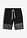Bermudas de chándal de algodón orgánico puro - Negro estampado - bonprix