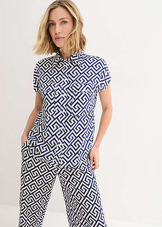 Blusa de viscosa fluida