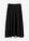 Falda midi de mezcla de lino - Negro - bonprix