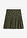 Falda pantalón de viscosa suave - Negro con flores - bonprix
