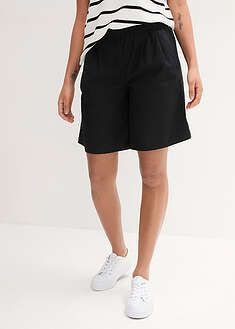 Bermudas de mezcla de lino y algodón