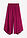 Pantalón culotte hasta la pantorrilla de viscosa suave - Violeta - bonprix