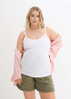 Top premamá/de lactancia de algodón orgánico (2 unidades)