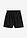 Shorts paperbag con lino - Negro - bonprix