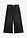 Vaqueros ultra suaves, culotte - Denim negro desgastado - bonprix