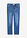 Vaqueros capri con abertura, elásticos - Denim desgastado - bonprix