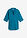 Blusa de mangas 3/4 con lino - turquesa - bonprix
