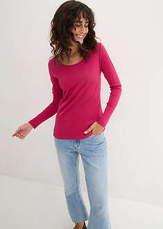 Camiseta de algodón orgánico puro con manga larga