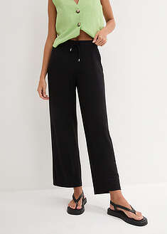 Pantalón de punto de mezcla de viscosa fluida