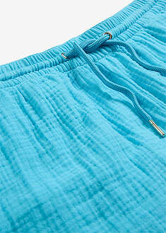 Pantalón corto de muselina de algodón puro