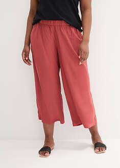 Culotte ancho de viscosa fluida