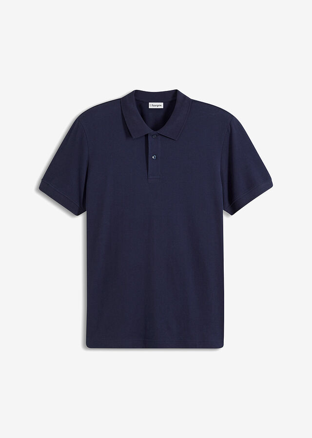 Polo de piqué de algodón orgánico puro