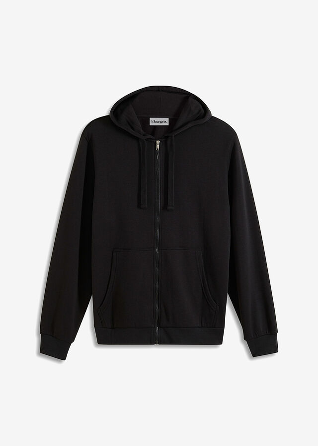 Chaqueta de chándal con capucha, regular fit