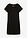 Vestido camisero de algodón orgánico elástico - Negro - bonprix