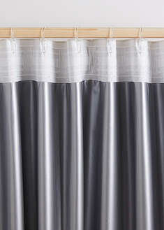 Cortina térmica oscurecedora con superficie aterciopelada (1 unidad)