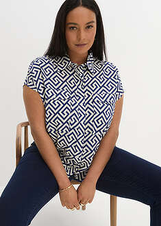 Blusa de viscosa fluida