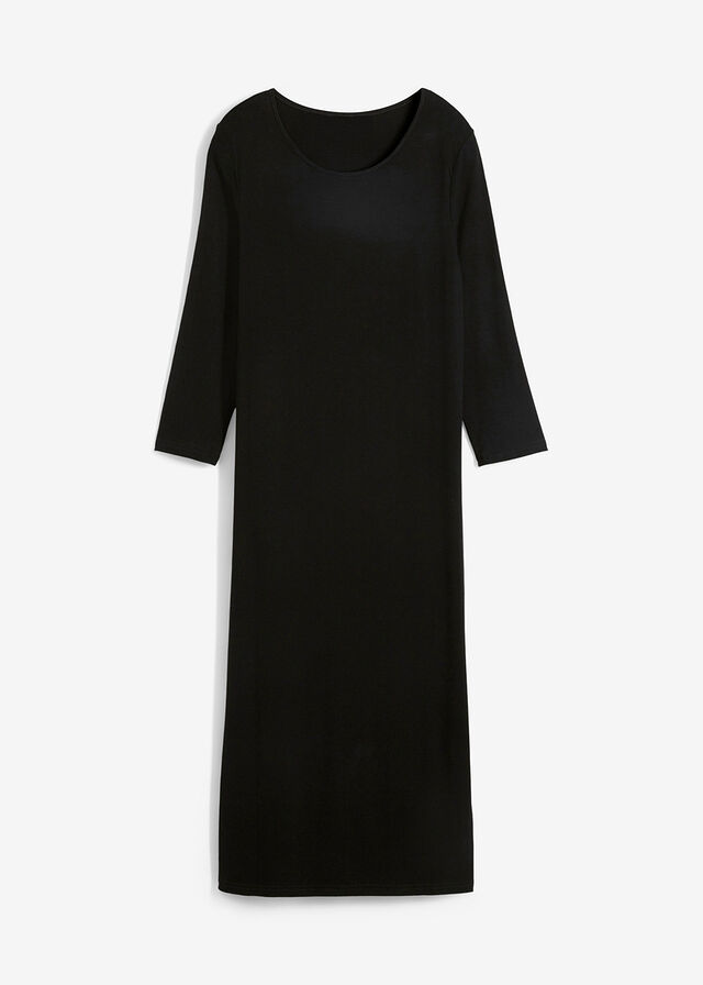 Vestido camisero de viscosa fina
