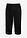Pantalón capri de mezcla de algodón con cintura cómoda - Negro - bonprix