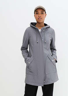 Parka de softshell con capucha