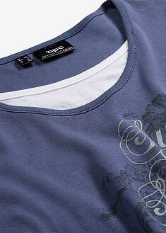 Camiseta 2 en 1, manga 3/4