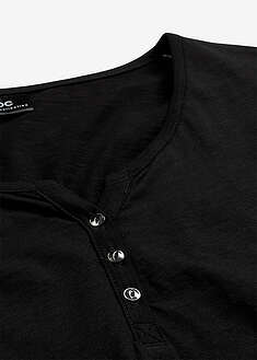 Camiseta de algodón orgánico puro con botones