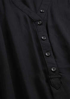 Blusa tipo túnica de viscosa suave