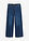 Vaqueros anchos de talle medio con cinturilla cómoda - Denim - bonprix